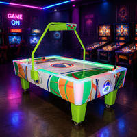 Borne de jeu multi-modes, design durable, pour centres commerciaux, 220V, divertissement intérieur, cabinet de hockey de qualité commerciale, LED
