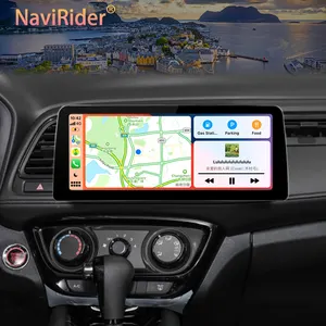 혼다 HRV 2015 VEZEL GPS 멀티미디어 Carplay 블루투스 헤드 유닛에 대한 12.3 "와이드 스크린 안드로이드 13 자동차 비디오 플레이어 라디오 스테레오 - Product Image 1