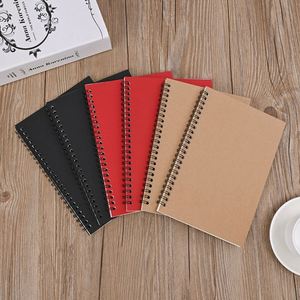 Design Wholesale Solid Color Coil Notebook <b>A5</b> Homework Exercise Notebook Business <b>Notepad</b> - Product Image 1