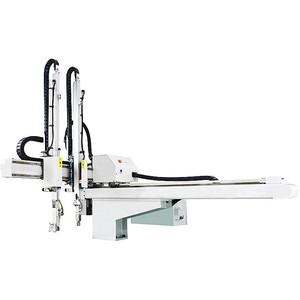 Bras de <span class=keywords><strong>robot</strong></span> industriel CNC 3 axes pour moulage par injection Grand noyau d'interface Euromap12/67 <span class=keywords><strong>5</strong></span> axes comprenant un roulement de pompe PLC - Product Image 1