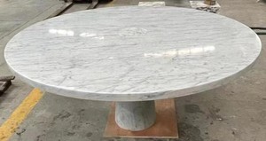 <span class=keywords><strong>Tavolino</strong></span> da pranzo moderno in marmo <span class=keywords><strong>bianco</strong></span> elegante stile Premium che migliora il tuo spazio con durata - Product Image 6