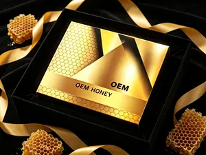 Vente en gros OEM Energy Honey International, miel pur à 100% en pot Mason, durée de conservation de 24 mois - Product Image 5