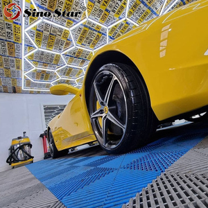 ST1028 Prix d'usine Meilleure éclairage LED professionnelle pour atelier automobile et <span class=keywords><strong>garage</strong></span>, design hexagonal pour éclairage de baie - Product Image 3