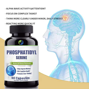 Ausreson fosfatidilserina salute integratore cerebrale nootropico vitamina B12 <span class=keywords><strong>Capsule</strong></span> fosfatidilserina <span class=keywords><strong>Capsule</strong></span> - Product Image 2