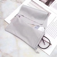 2023 vente chaude Logo personnalisé microfibre cordon lunettes pochette sac étuis à lunettes de soleil et étuis à lunettes pour l'utilisation d'écran