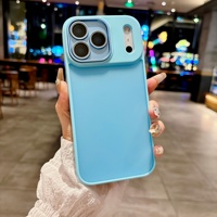 Coque tendance aux nouvelles couleurs pour iPhone 18 Pro Max avec protection intégrée de l'objectif de l'appareil photo, anti-traces de doigts, antichoc, protection intégrale