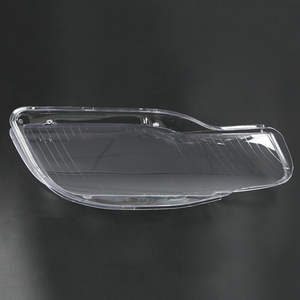 Couvre-phare Audi A4 B7 2005-2008, lentille transparente ABS, gauche et droite, compatible - Product Image 4