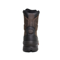 Bottes de sécurité pour travailleurs de la construction en cuir imperméable et respirant personnalisées bout en acier