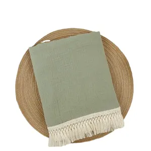 Бамбуковое Пеленальное Одеяло из муслина