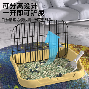 Dog toilet supplies, pet litter <b>boxes</b>, small, medium, and large sizes, anti-stepping poop and pee potty, specially designed for - Product Image 1