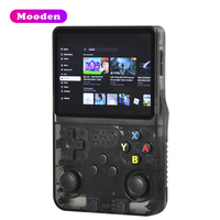 Konsol Game Genggam Mooden R36S-YT Wifi Pertarungan Online Layar 3.5 Inci Video Genggam Retro Portabel Pemutar Game R36S