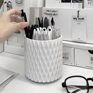 Hsft Multifunctionele Make-Up Borstel Roterende Opslag Pen Houder Voor Kantoor