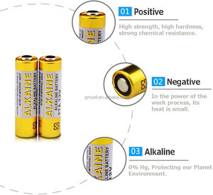 แบตเตอรี่อัลคาไลน์ 27A 12V ยี่ห้อ Gold Supplier สำหรับเครื่องใช้ไฟฟ้า เครื่องมือไฟฟ้า และเครื่องใช้ในบ้าน - Product Image 5