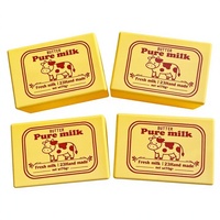 Nouveau style : Cubes de lait au beurre à rebond lent, jouet anti-stress en PU souple et moelleux pour filles et garçons, à presser et à pétrir
