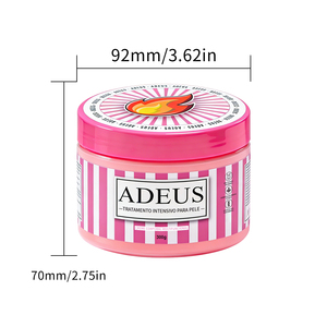 Crema Intensiva Rosa Rosa ADEUS 300G de Marca Privada al por Mayor, Reafirmante, Anticelulítica y Anti-Estrías, Crema Corporal Reafirmante Rosa - Product Image 6