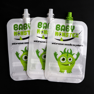 Đứng lên bé thực phẩm và đồ uống nước trái cây <span class=keywords><strong>Spout</strong></span> <span class=keywords><strong>Pouch</strong></span> gói túi nhựa cho chất lỏng dinh dưỡng nước ép trái cây - Product Image 3