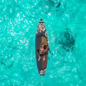 Planche à pagaie <span class=keywords><strong>gonflable</strong></span> (SUP) Da Niu tout-terrain pour la pratique sur des planches de surf gonflables dans les rivières, les lacs et l'océan. - Product Image 4