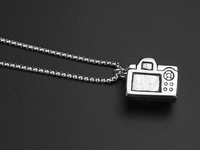 Collier avec pendentif caméra dissimulée pour hommes et femmes, bijou Vintage, en acier inoxydable, 316L, vente en gros, tendance 2020