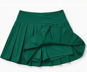 Fabrication de jupes de golf pour femmes en marque privée, jupes mini plissées à taille haute personnalisées avec broderie de logo, service ODM - Product Image 2
