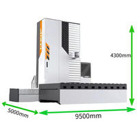 Machine d'usinage horizontale CNC 4 axes 2 broches automatique composants de base de roulement JMLDZZ-69-4030