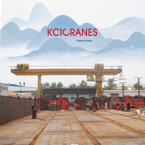 Hydraulischer Werkstatt-Portalkran mit Gummireifen Doppelhebevorrichtung Portalkran - Product Image 5