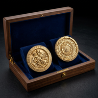 Moneda Conmemorativa de Metal con Logotipo Personalizado, Aleación de Zinc, Diseño Rápido, Esmalte Suave 3D, para Fábrica