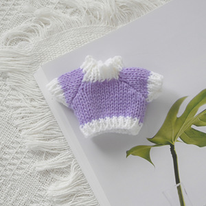 Vêtements pour poupée Labubu en <span class=keywords><strong>laine</strong></span> <span class=keywords><strong>de</strong></span> 14 cm, accessoires miniatures pour petit ours - Product Image 4