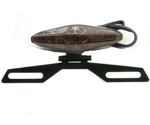 Feux de moto, lumières LED pour motos, feu arrière LED avec support pour feux de freinage et de circulation de moto - Product Image 1