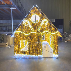 Iluminación Decorativa Comercial 3D Gigante con Forma <span class=keywords><strong>de</strong></span> <span class=keywords><strong>Castillo</strong></span> LED para Paisajes, Festivales, Exhibiciones Navideñas, Iluminación Exterior Impermeable - Product Image 1