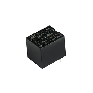 SINETONG 973-24VDC SPST 7A 10A 24V 4 Pin Miniature PCB Power Relays For Inverter Power Supply