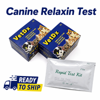 Kit de test d'antigène Giardia pour animaux de compagnie ou bandelettes de diagnostic rapide vétérinaire pour tests fécaux canins et félins, sans MOQ