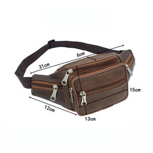 Marsupio sportivo in pelle PU per <span class=keywords><strong>donna</strong></span> e uomo borse da <span class=keywords><strong>cintura</strong></span> multifunzione da corsa borse a tracolla impermeabili - Product Image 6