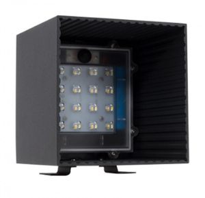 <span class=keywords><strong>Applique</strong></span> murale LED Cube en aluminium de style industriel IP65 2W solaire <span class=keywords><strong>avec</strong></span> détecteur de mouvement Radar pour l'éclairage extérieur du hall et du jardin - Product Image 3