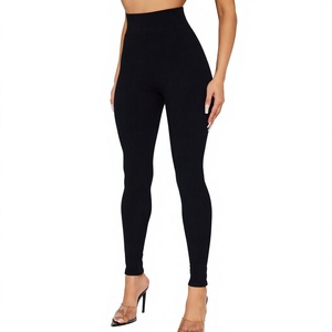 Leggings sans couture taille haute pour femme, effet push-up, contrôle du ventre, pour le sport, le yoga et le fitness – Vêtement de sport moulant très populaire - Product Image 1