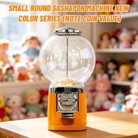 Distributeur automatique de capsules de jouets Gacha Egg Twist à palette de couleurs Macaron, à monnayeur, en métal, Chine, 1 an