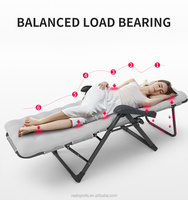 Chaise longue de haute qualité au design moderne, légère, chaise zéro gravité, pliable, portable, pour bureau, jardin, plage