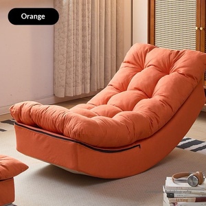 Sillón reclinable individual con forma de luna para descansar y dormir en el hogar, sala de estar o balcón. - Product Image 2