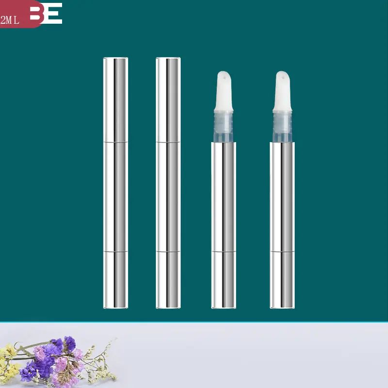 Alüminyum boş şeffaf büküm Up beyazlatma diş kalem kozmetik tırnak bakımı manikür yağı kalem tıklayın dudak parlatıcısı kalem