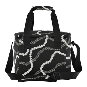 Bolsa Térmica Porta Alimentos con Diseño de Corona Hawaiana, Bolsa Aislante para Comida Fría o Caliente, Personalizada con Estampado Aloha - Product Image 2