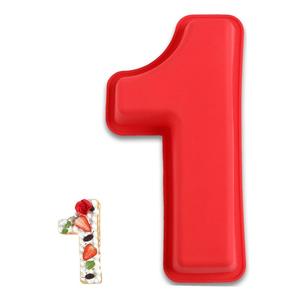 Juego Completo de Moldes para Chocolate con Números del <span class=keywords><strong>Cero</strong></span> al Nueve para Creaciones Personalizadas de Edades de Cumpleaños - Product Image 2