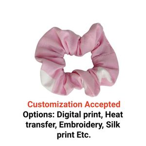 Coleteros de Satén Francés con Estampado de Flores, Estilo Europeo-Americano, para Uso Diario, Decoración para el Cabello - Product Image 3