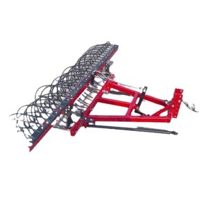 Equipo de Jardinería, Maquinaria Agrícola Roja Multifuncional con Dientes de Resorte para Uso en Tractores - Product Image 1