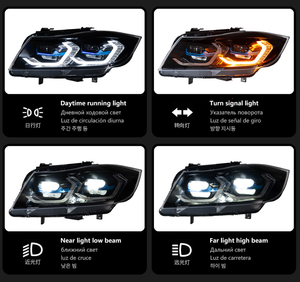 Nuevo Kit de Conversión de Faros LED y Sistema DRL de 12V 6000K para BMW Serie 3 E90 2005-2012 Touring, Plug & Play - Product Image 3