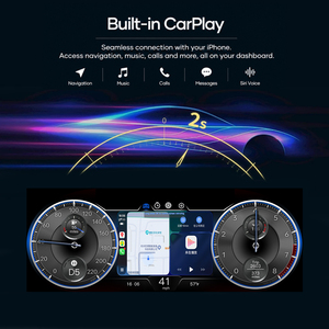 Tableau de bord numérique pour Bentley Bentayga Flying Spur Continental GT 2005-2019, cockpit virtuel, tableau de bord numérique - Product Image 3