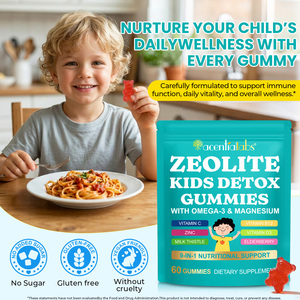 Gomitas Veganas de Zeolita Acentiallabs <span class=keywords><strong>9</strong></span> en 1, Suplementos Dietéticos Diarios, Gomitas de Zeolita <span class=keywords><strong>Detox</strong></span> para Niños, Apoyo Digestivo y para los Huesos - Product Image 5
