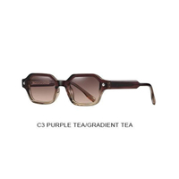 Lunettes de soleil tendance à monture intégrale avec verres PC UV400, durables, unisexes, protection des yeux, pour les sports de plein air et les voyages