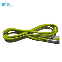 Cableado Personalizado UL2464 20AWG de 4 Hilos, 1.659m, Verde, de S/T6 a Extremo Desnudo con Etiquetas de Advertencia para Bomba Industrial, RoHS