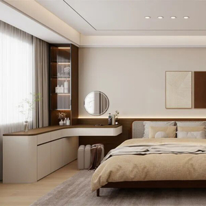 Set di Mobili Melinco per Soggiorno e Appartamenti in Affitto, Estensibile, Durevole, in Materiale Ecologico, <span class=keywords><strong>Design</strong></span> Moderno, Facile Montaggio, Bar Domestico - Product Image 3