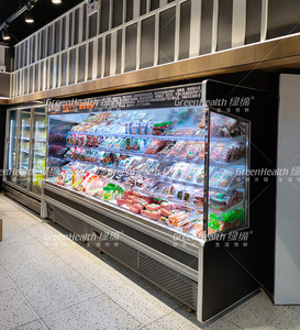 Thương mại tủ lạnh trái cây tươi tủ lạnh Showcase mở máy làm lạnh hiển thị tủ lạnh - Product Image 6