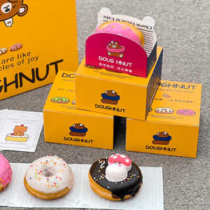 Túi giấy kraft thân thiện với môi trường, có thể phân hủy sinh học, tái chế, in logo tùy chỉnh, quai phẳng, dùng đựng bánh donut, đồ ăn, bánh mì, bánh ngọt, bánh mì nướng - Product Image 5